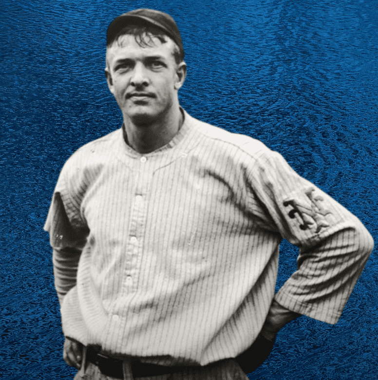Iconic moment showcasing Mathewson and Brown in their epic 1908 pitching battle.